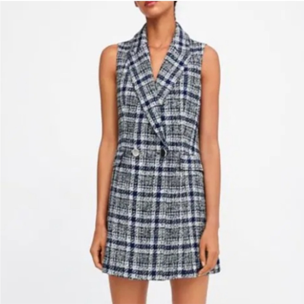 Zara Women’s Platted Mini Dress BRAND NEW (size M)